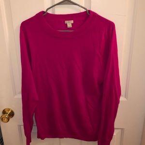 Hot pink sweater